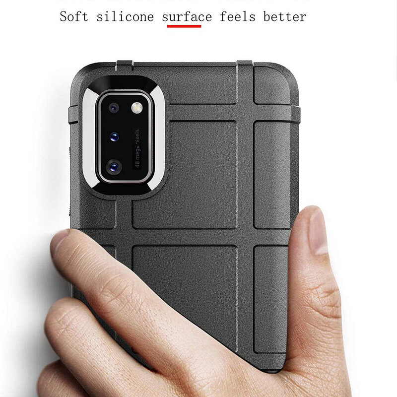 Husa Samsung Galaxy A41 Mobster Rugged Shield - Albastru