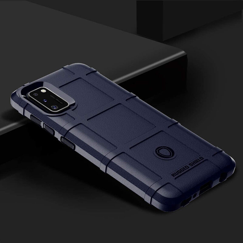 Husa Samsung Galaxy A41 Mobster Rugged Shield - Albastru