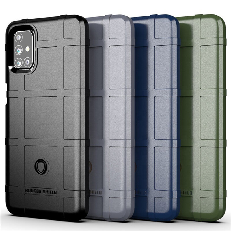 Husa Samsung Galaxy M31s Mobster Rugged Shield - Albastru