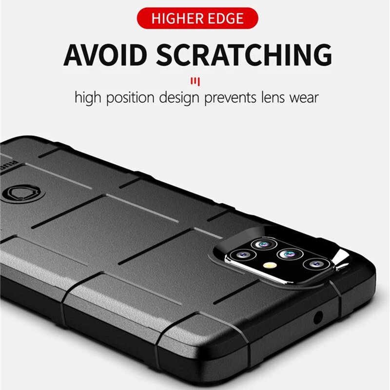 Husa Samsung Galaxy M31s Mobster Rugged Shield - Albastru