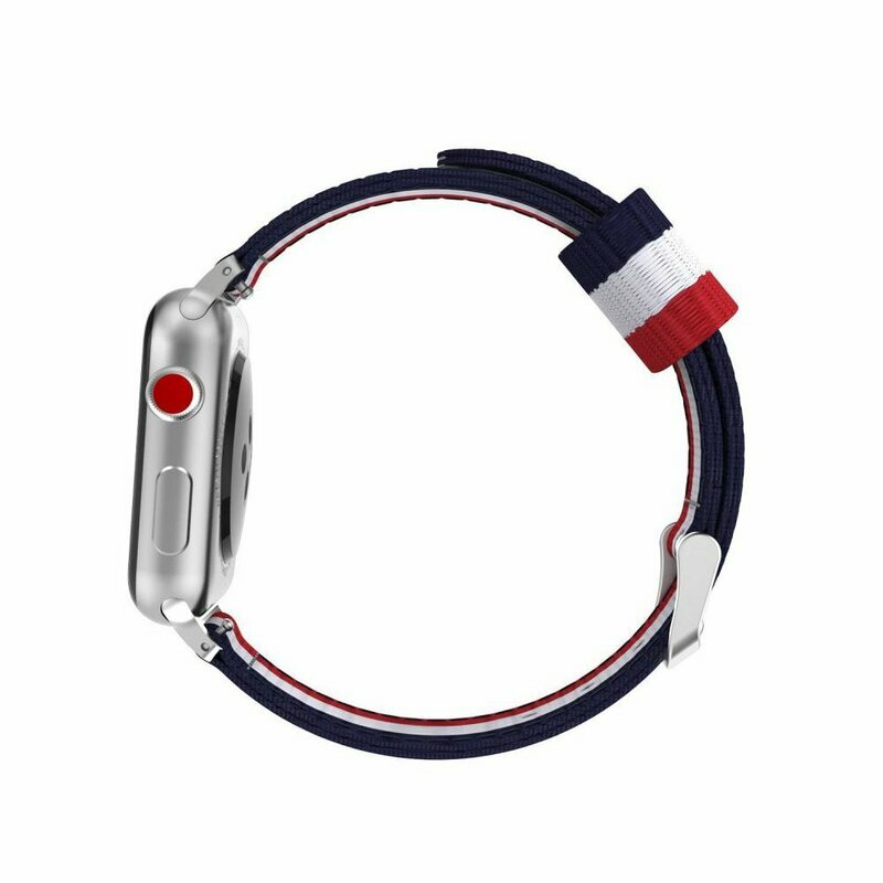 Curea Apple Watch 1 42mm Tech-Protect Welling - Navy/Red