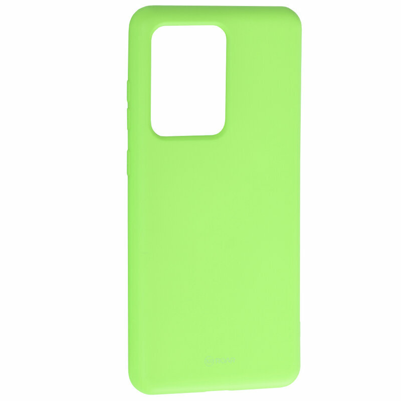 Husa Samsung Galaxy S20 Ultra 5G Roar Colorful Jelly Case - Verde Mat