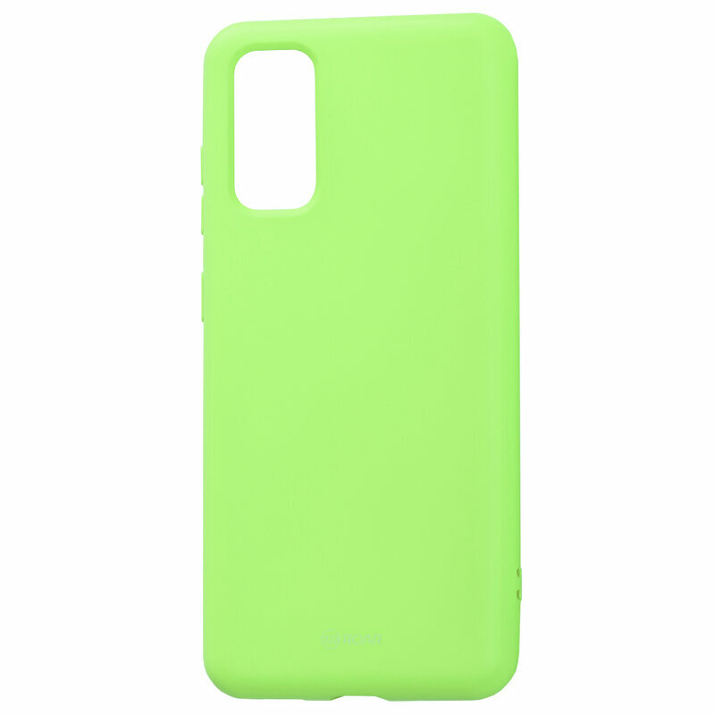 Husa Samsung Galaxy S20 5G Roar Colorful Jelly Case - Verde Mat