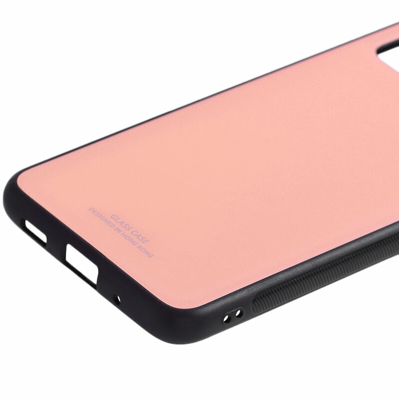 Husa Samsung Galaxy S20 5G Glass Series - Roz