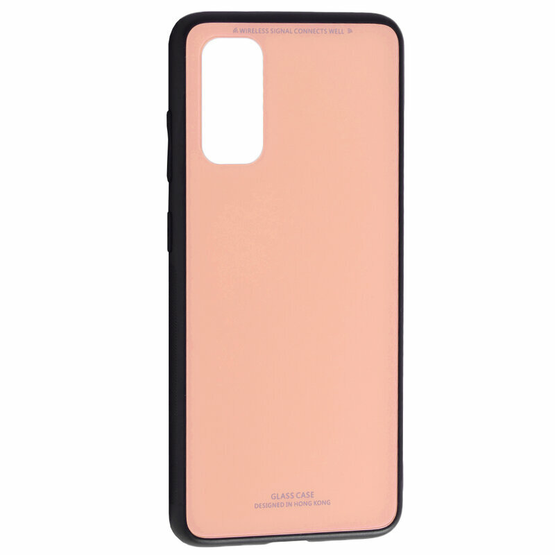 Husa Samsung Galaxy S20 5G Glass Series - Roz