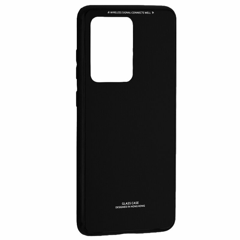 Husa Samsung Galaxy S20 Ultra 5G Glass Series - Negru