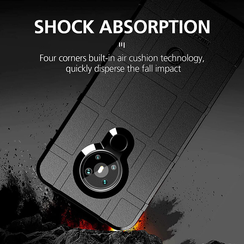 Husa Nokia 5.3 Mobster Rugged Shield - Albastru