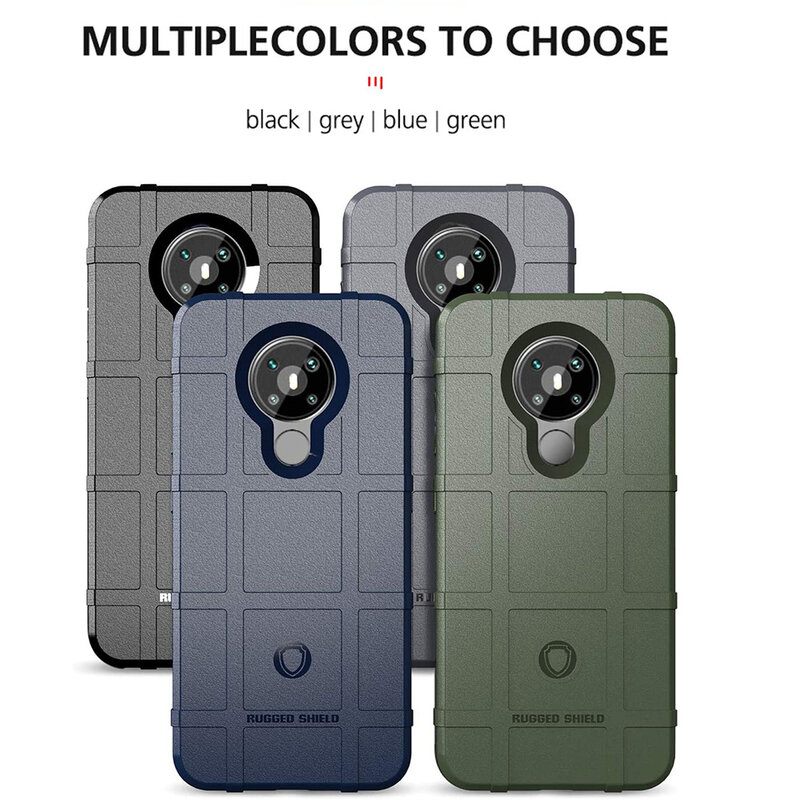 Husa Nokia 5.3 Mobster Rugged Shield - Verde