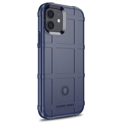 Husa iPhone 12 Mobster Rugged Shield - Albastru