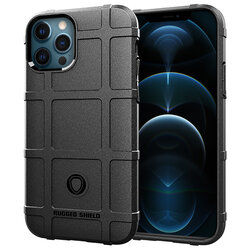 Husa iPhone 12 Pro Mobster Rugged Shield - Negru