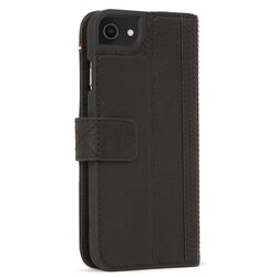 Husa iPhone 6 / 6S Decoded Wallet Case Cu Inchidere Magnetica Din Piele Ecologica - Negru