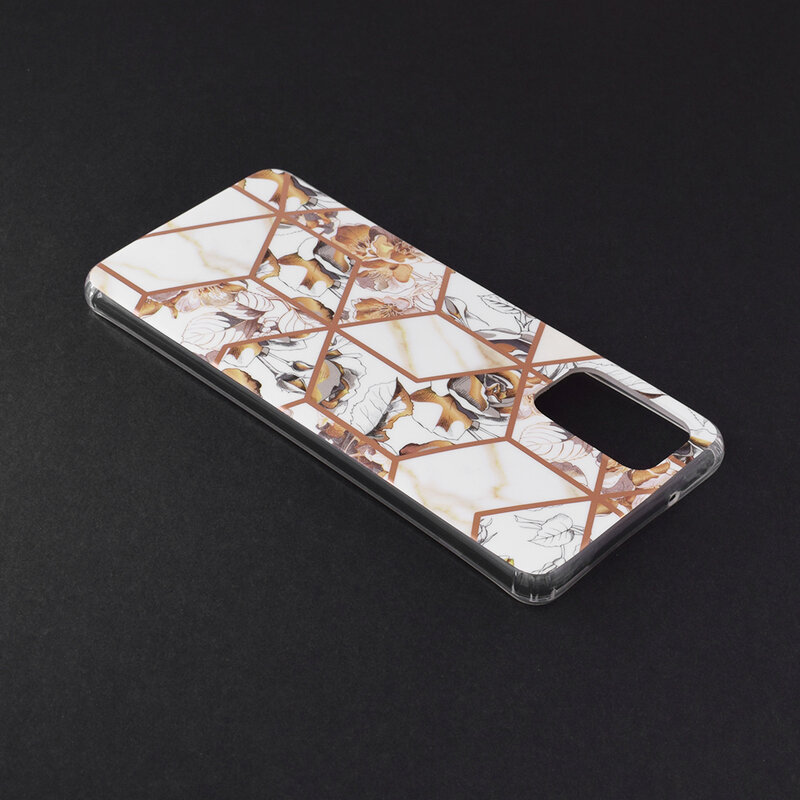 Husa Samsung Galaxy S20 Plus 5G Mobster Laser Marble Shockproof TPU - Model 1