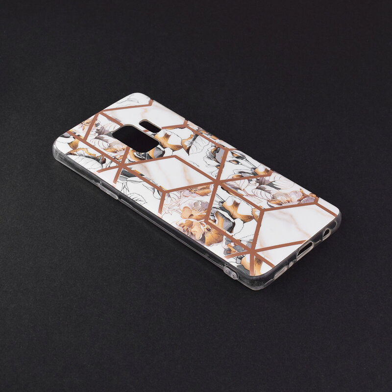 Husa Samsung Galaxy S9 Mobster Laser Marble Shockproof TPU - Model 1