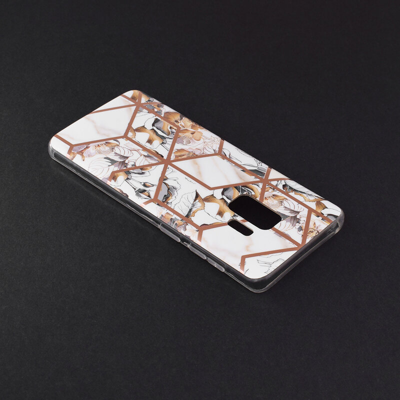 Husa Samsung Galaxy S9 Mobster Laser Marble Shockproof TPU - Model 1