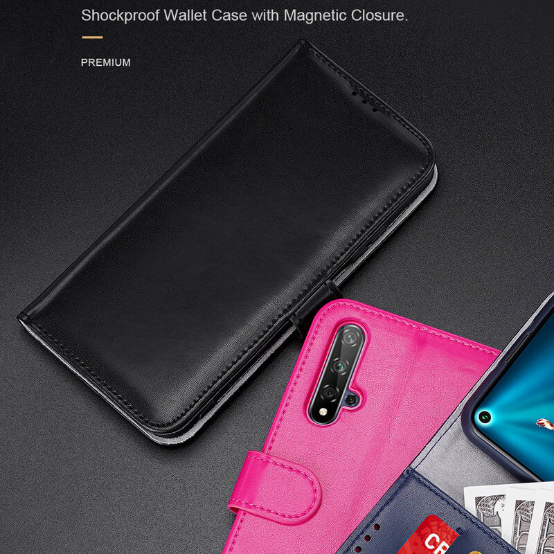 Husa Huawei Nova 5T Dux Ducis Kado Series Book - Negru