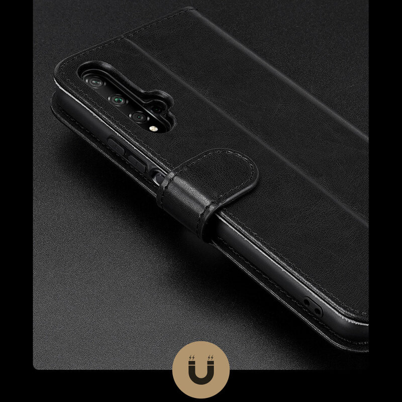 Husa Huawei Nova 5T Dux Ducis Kado Series Book - Negru
