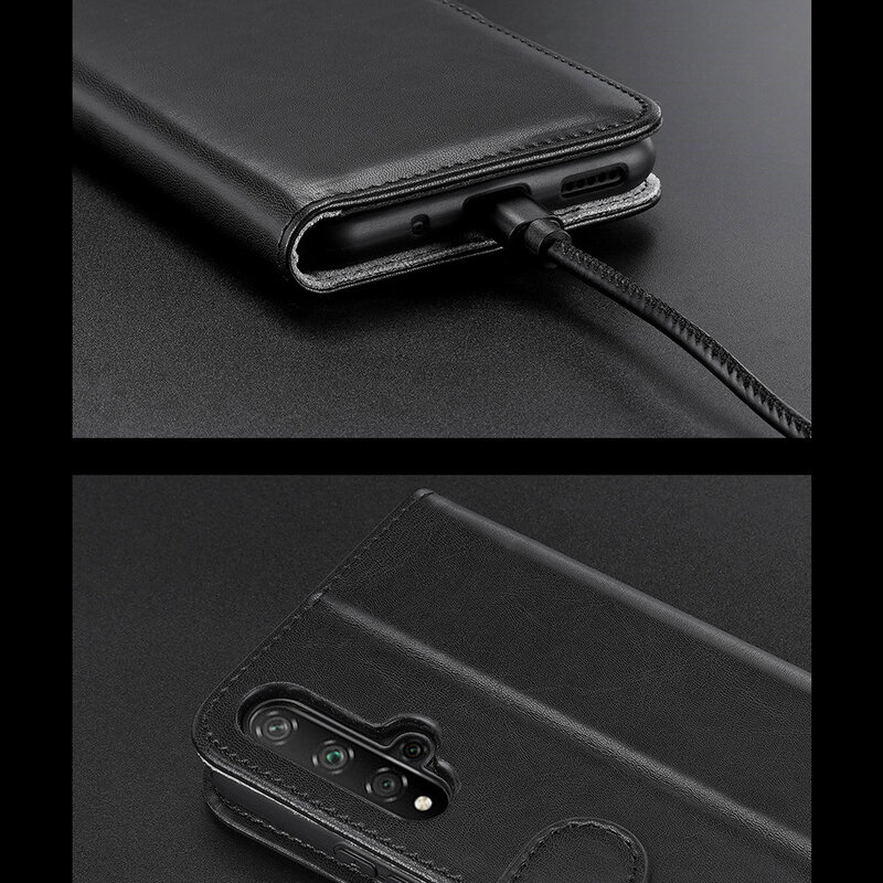 Husa Huawei Nova 5T Dux Ducis Kado Series Book - Negru