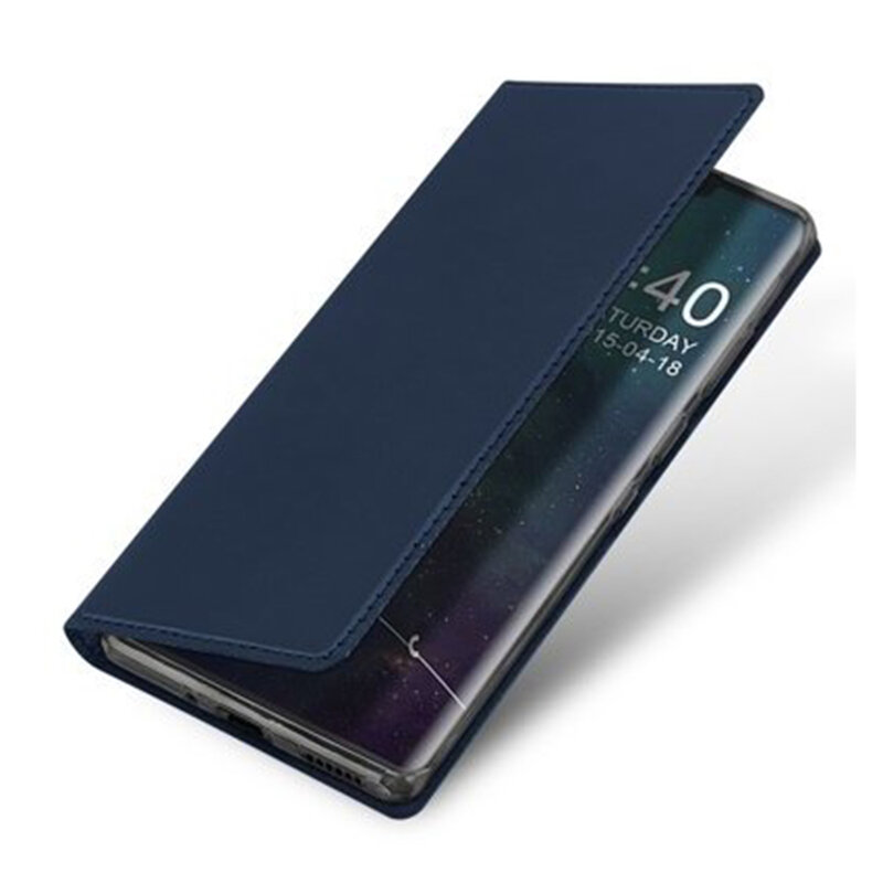 Husa Huawei Mate 30 Pro Dux Ducis Flip Stand Book - Albastru