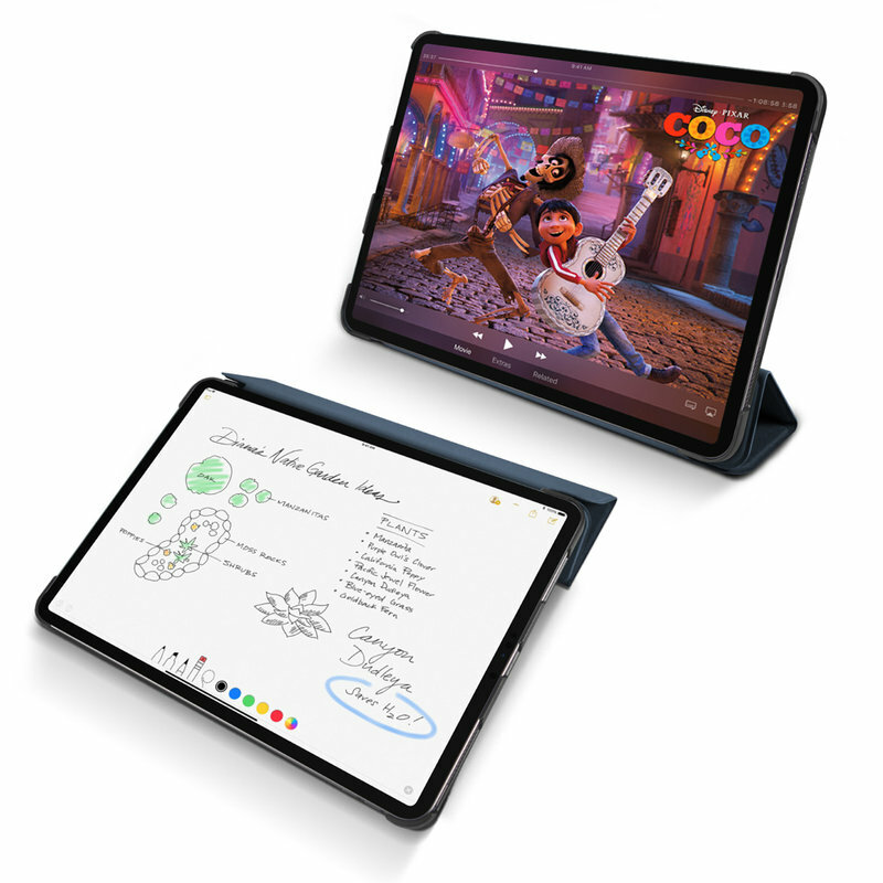 Husa Apple iPad Pro 2018 12.9 A1876/A1983 Dux Ducis Domo - Albastru