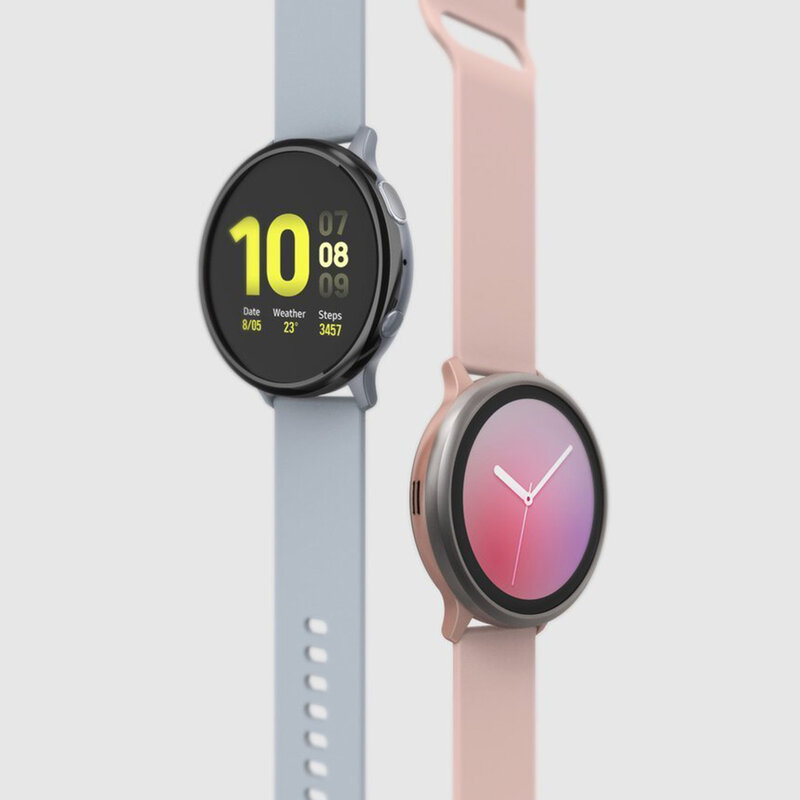 Bumper Samsung Galaxy Watch Active 2 44mm Ringke Bezel Styling - Glossy Rose Gold