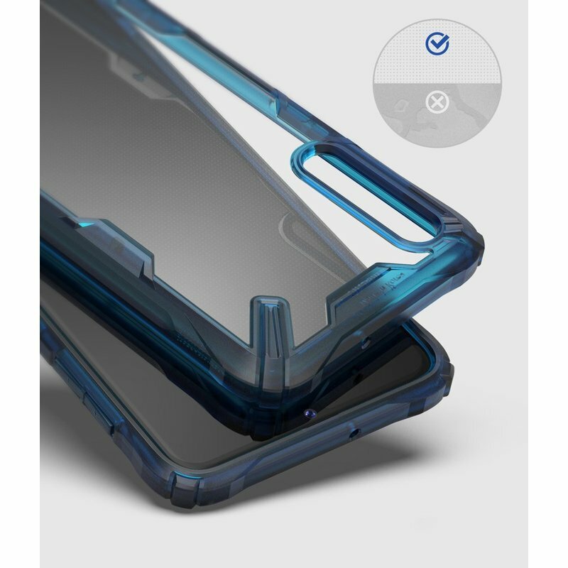 Husa Samsung Galaxy A70s Ringke Fusion X - Space Blue
