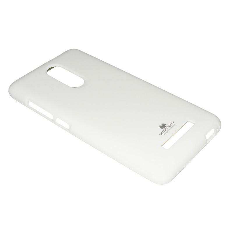 Husa Xiaomi Redmi Note 3 Goospery Jelly TPU Alb