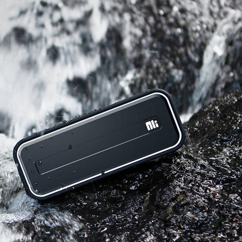 Boxa Portabila Waterproof Nillkin W2 Cu Bluetooth 5.0/ Type-C/ AUX/ TF 20W - Negru