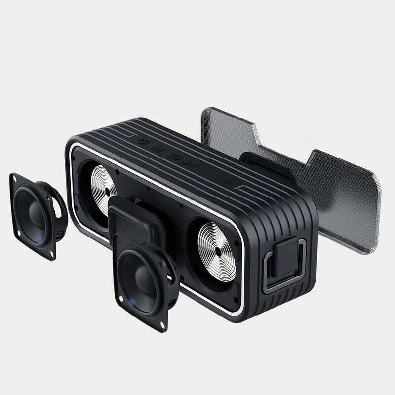 Boxa Portabila Waterproof Nillkin W2 Cu Bluetooth 5.0/ Type-C/ AUX/ TF 20W - Negru