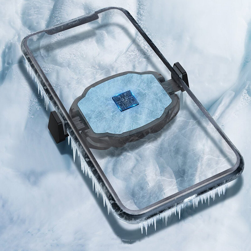 Cooler Telefon Baseus Ventilator Racire Cu Afisaj LED - GMGA06-01 - Negru