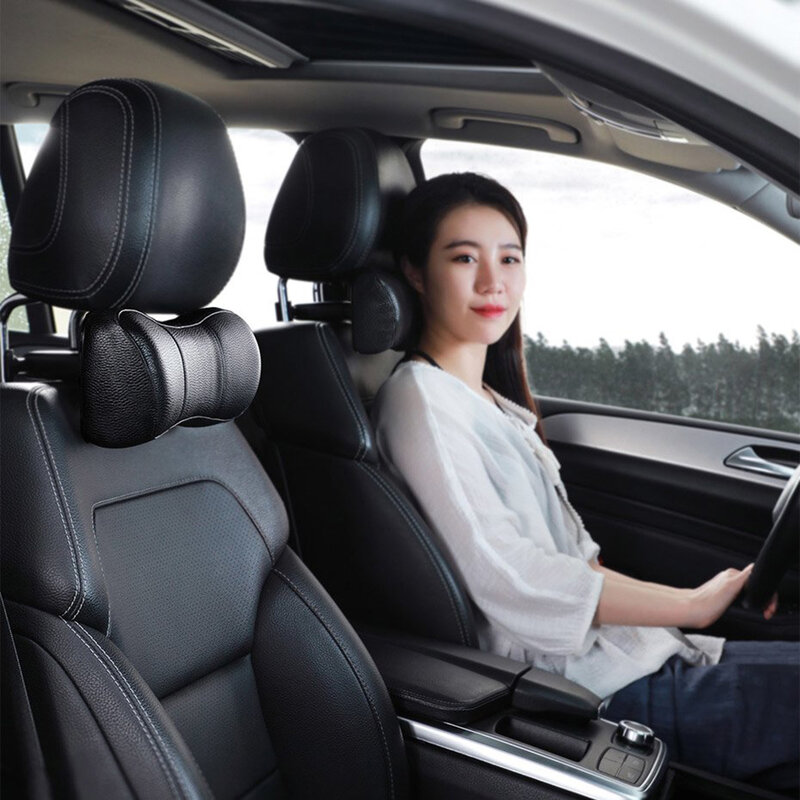 Perna Auto Zona Cervicala Baseus Cu Prindere La Tetiera - CRTZ01-01 - Negru