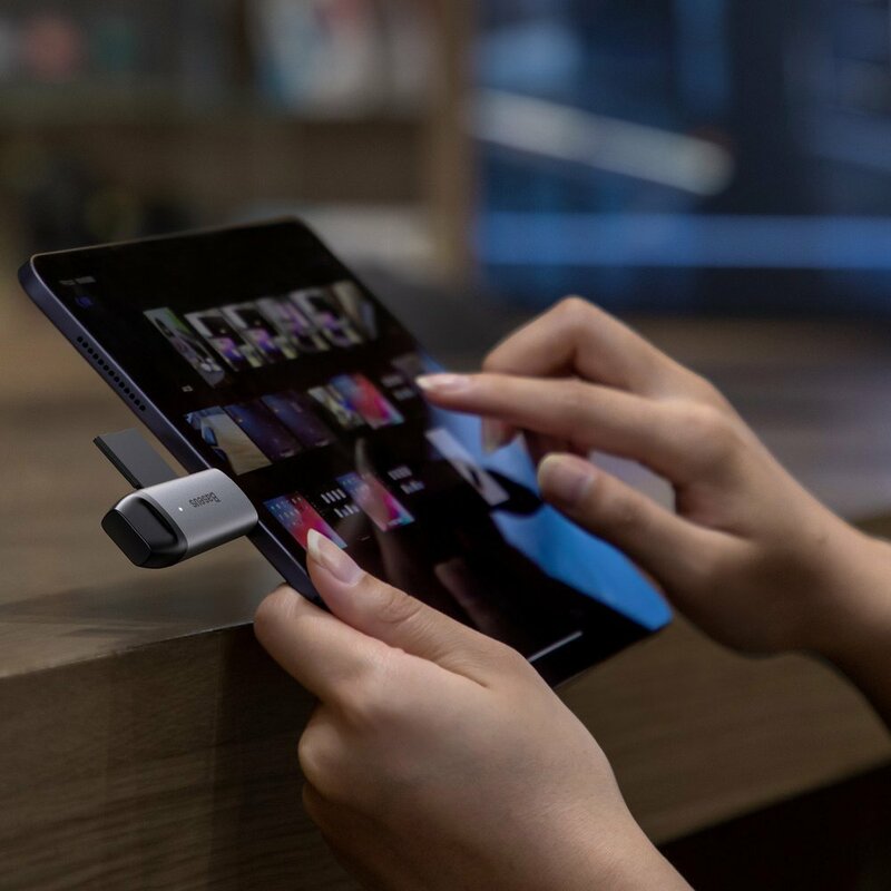 Card Reader Baseus SD / micro-SD / TF USB / Type-C 5Gbps - CADKQ-B0G - Gri
