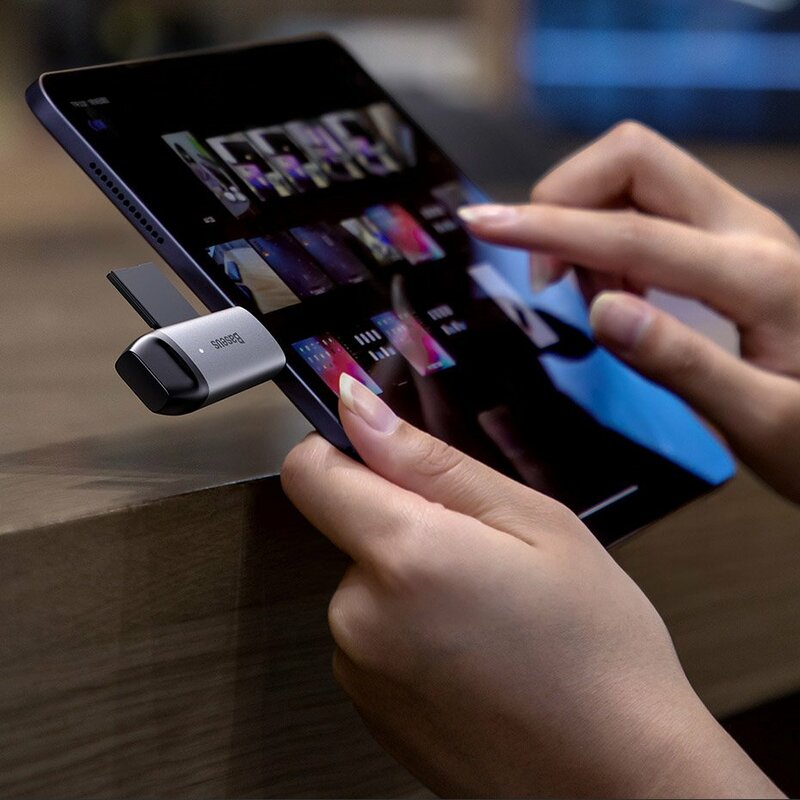 Card Reader Baseus SD / micro-SD / TF USB / Type-C 5Gbps - CADKQ-B0G - Gri