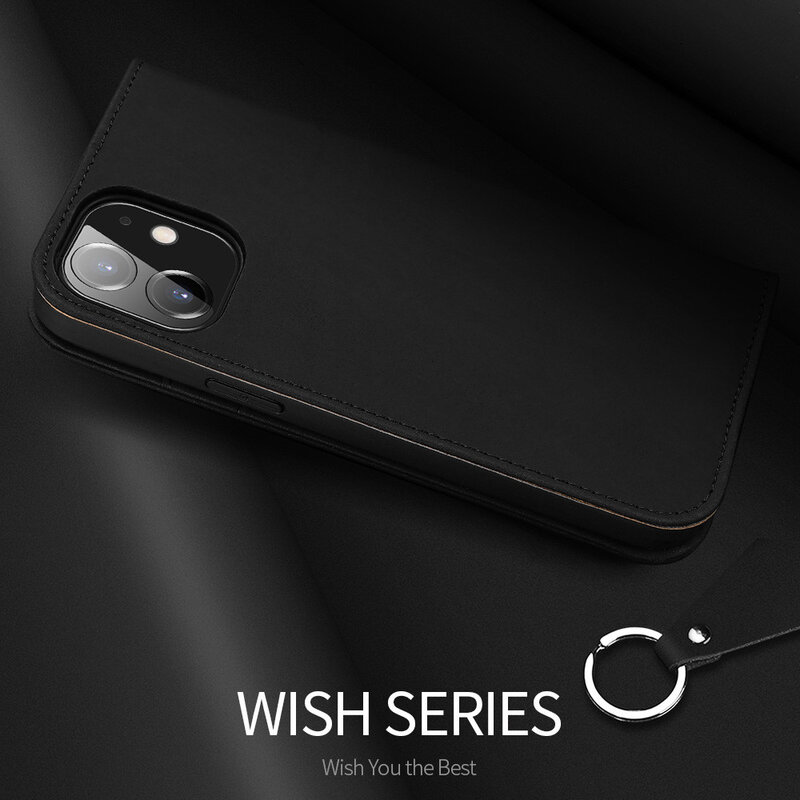 Husa iPhone 12 mini Dux Ducis Wish Book - Negru