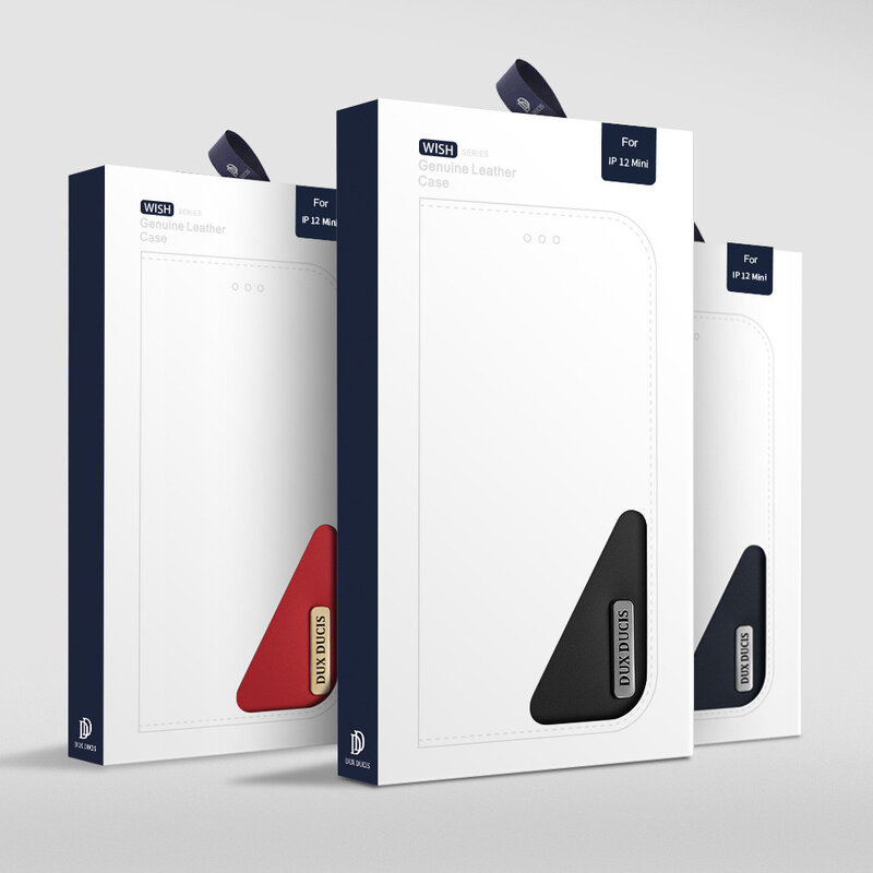 Husa iPhone 12 mini Dux Ducis Wish Book - Negru