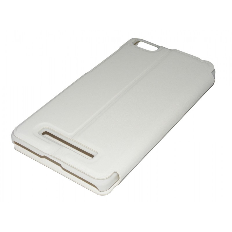 Husa Xiaomi Mi 4C, Mi 4i Flip Cover Alb