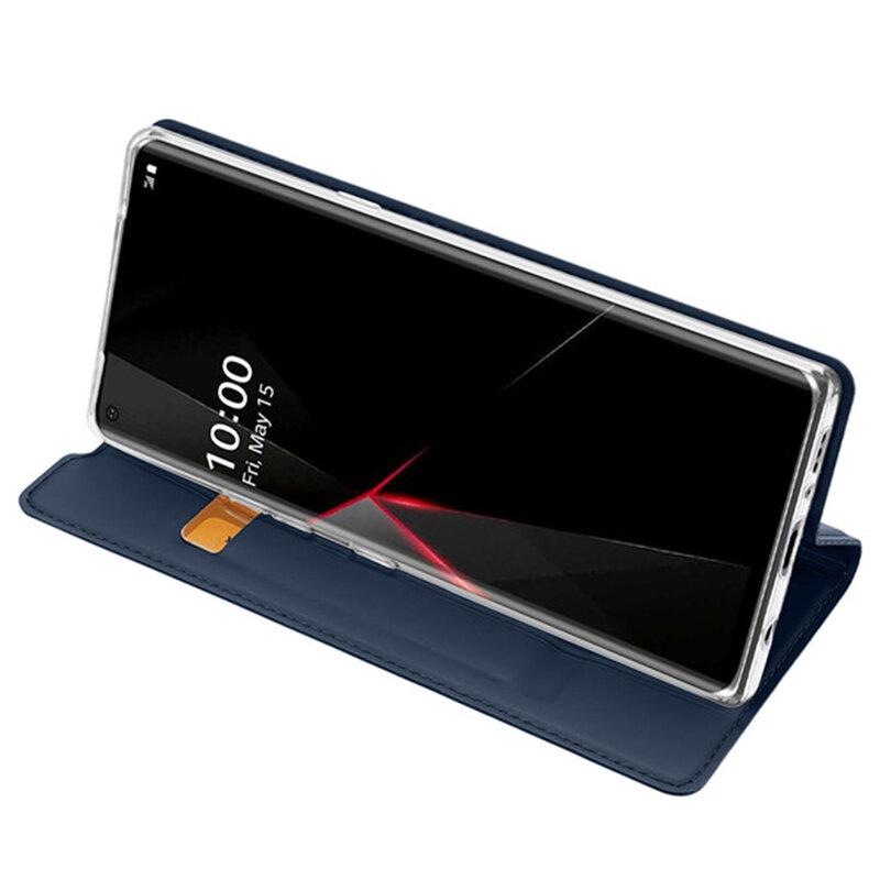 Husa LG Velvet 5G Dux Ducis Skin Pro, albastru