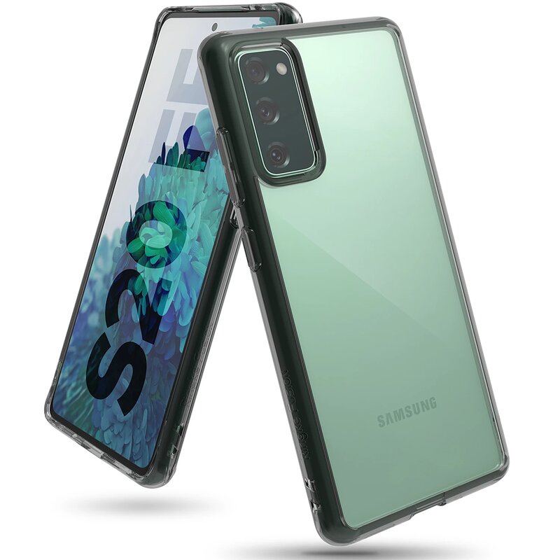 Husa Samsung Galaxy S20 FE Ringke Fusion, cenusiu