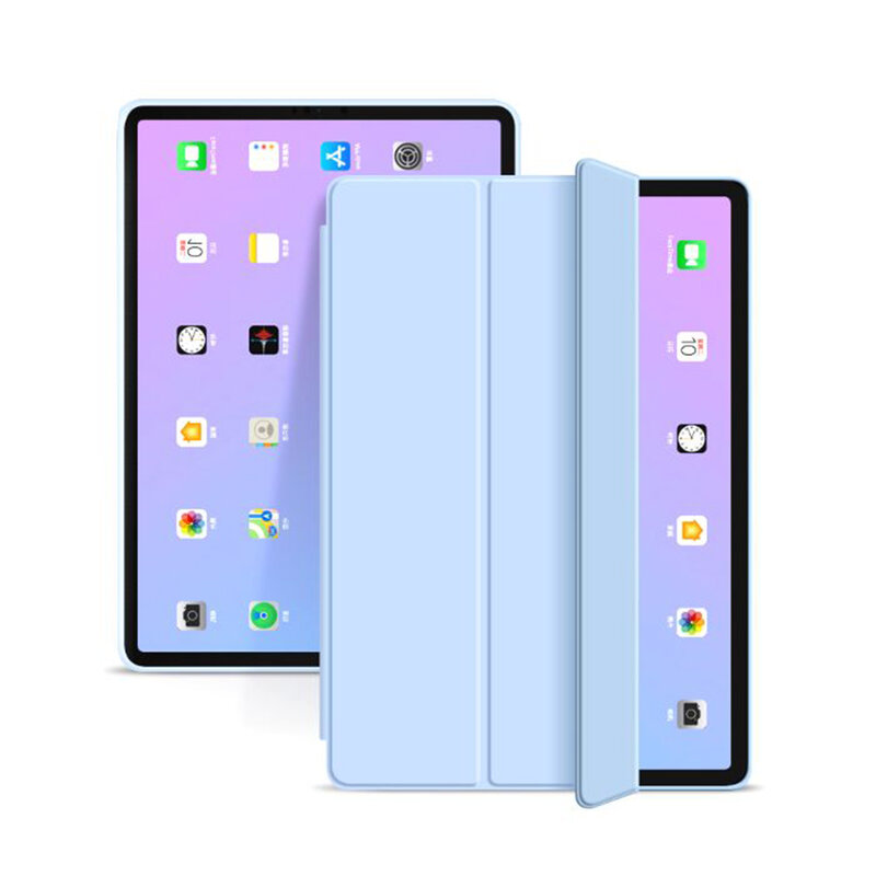 Husa Apple iPad Air 2020 / iPad Air 4 Tech-Protect Smartcase, bleu