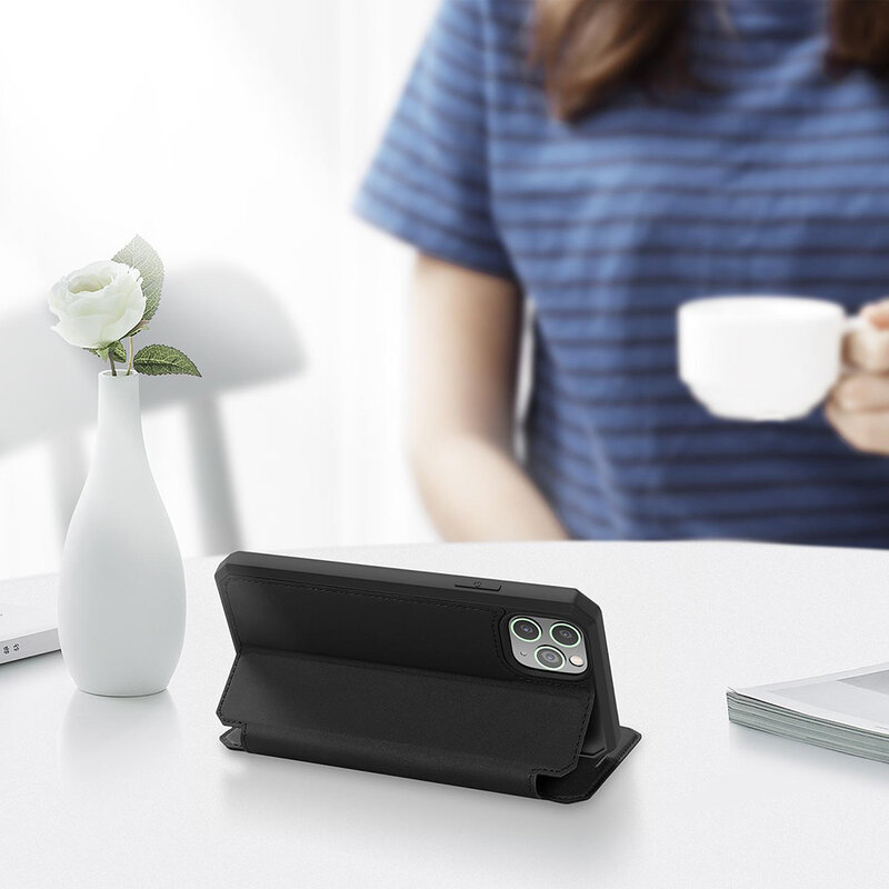 Husa iPhone 12 Pro Max Dux Ducis Skin Pro, negru