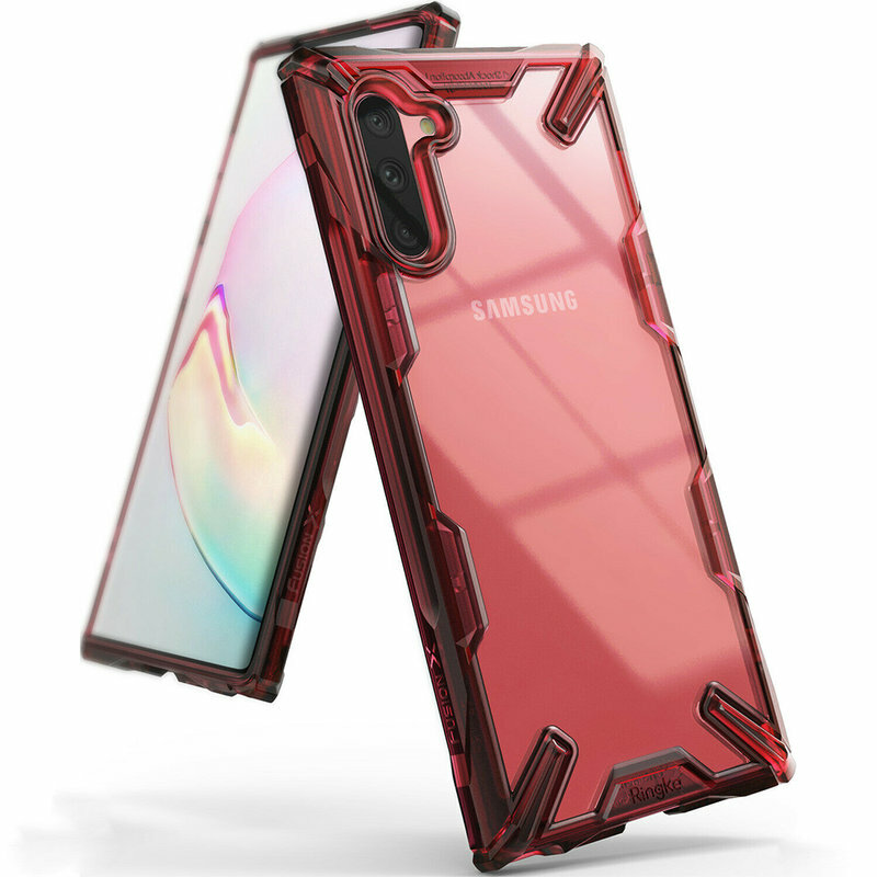 Husa Samsung Galaxy Note 10 5G Ringke Fusion X - Ruby Red