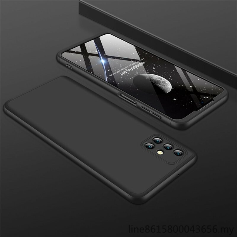 [Pachet 360°] Husa + Folie Samsung Galaxy M31s GKK Original - Negru