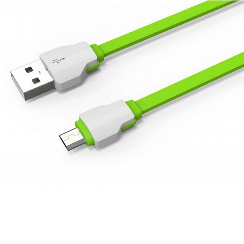 Cablu de date Micro USB LDNIO LS-06 Verde