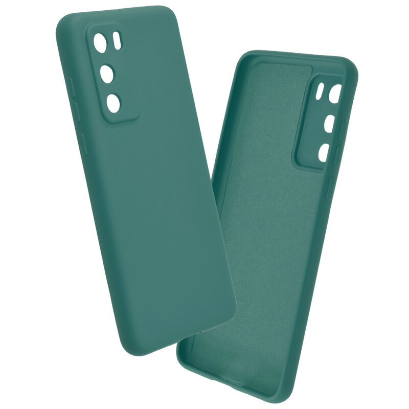 Husa Huawei P40 Mobster SoftTouch Lite - Verde Inchis