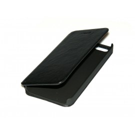 Husa iPhone SE, 5, 5s Toc Flip Carte Negru