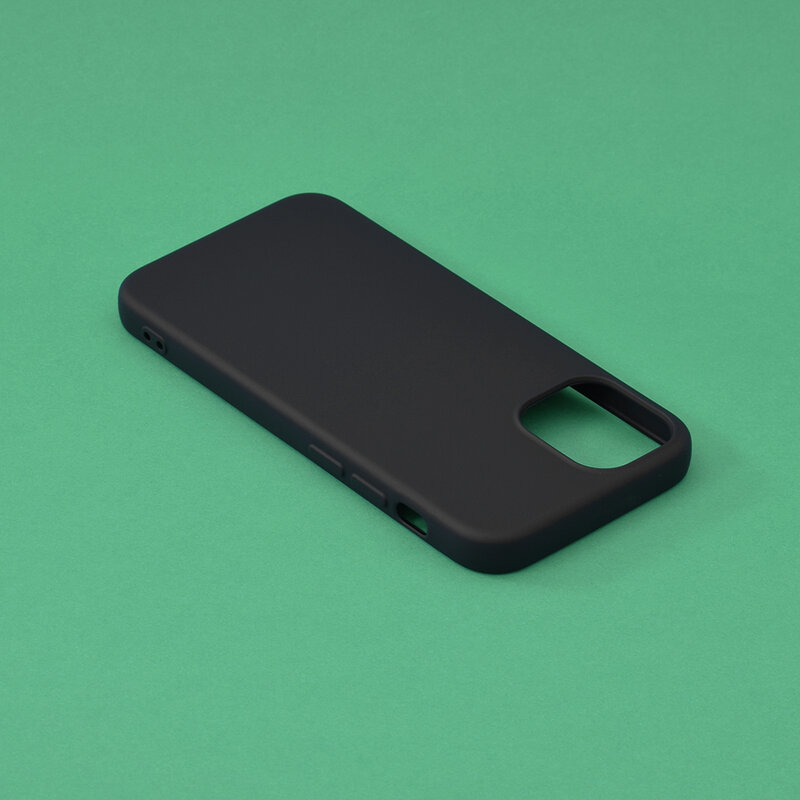 Husa iPhone 12 mini Mobster SoftTouch Lite - Negru
