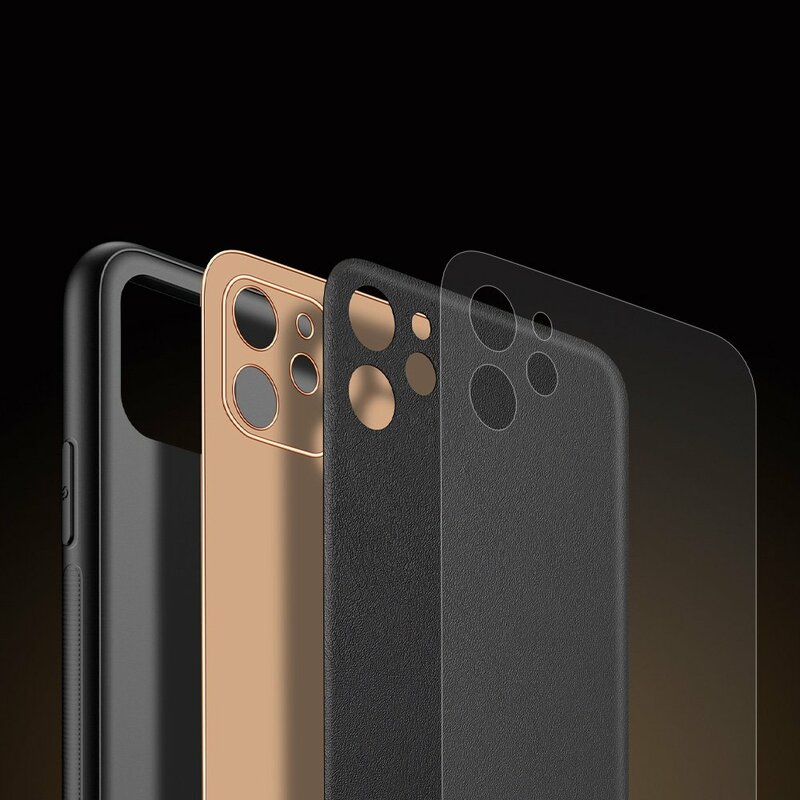 Husa iPhone 11 Dux Ducis Yolo Din Piele Ecologica - Negru