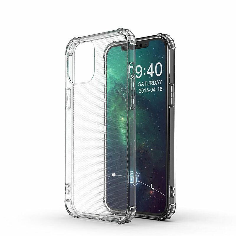 Husa iPhone 12 Wozinsky Anti Shock Flexibila - Transparent