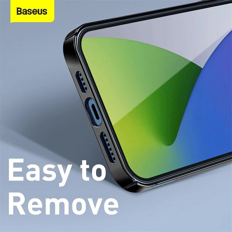 Husa iPhone 12 mini Baseus Shining Protective TPU - ARAPIPH54N-MD01 - Negru