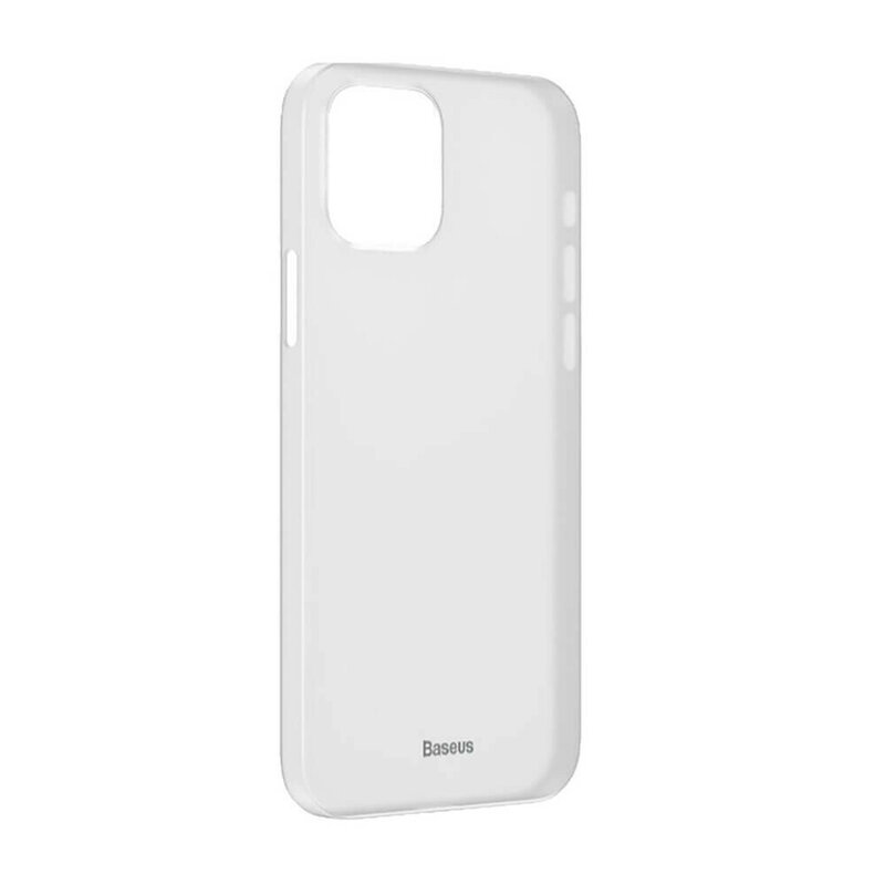 Husa iPhone 12 mini Baseus Wing Protective Case - WIAPIPH54N-02 - Alb