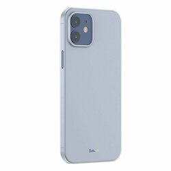 Husa iPhone 12 mini Baseus Wing Protective Case - WIAPIPH54N-02 - Alb
